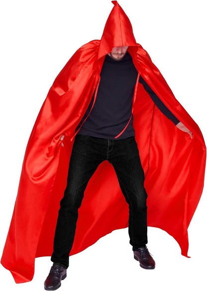 Halloween Umhang mit Kapuze für Erwachsene Cosplay Vampir