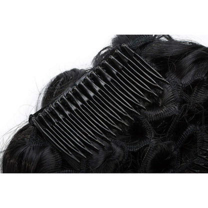 Dutt Haarteil Schwarz – Volumenschwänzchen für Hochsteckfrisuren