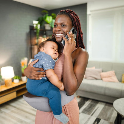 GAGAKU Baby Hüftsitz Leichte Taille Hocker Grau 0-36 Monate