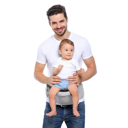 GAGAKU Baby Hüftsitz Leichte Taille Hocker Grau 0-36 Monate