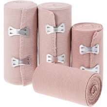 Healifty Elastischer Kompressionsverband mit Metallclips, 4