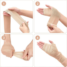 Healifty Elastischer Kompressionsverband mit Metallclips, 4