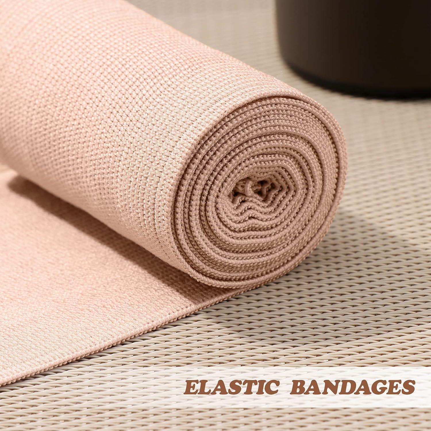 Elastischer medizinischer Verband Kompressionsrolle 4 Stk. 7.5cm 10cm