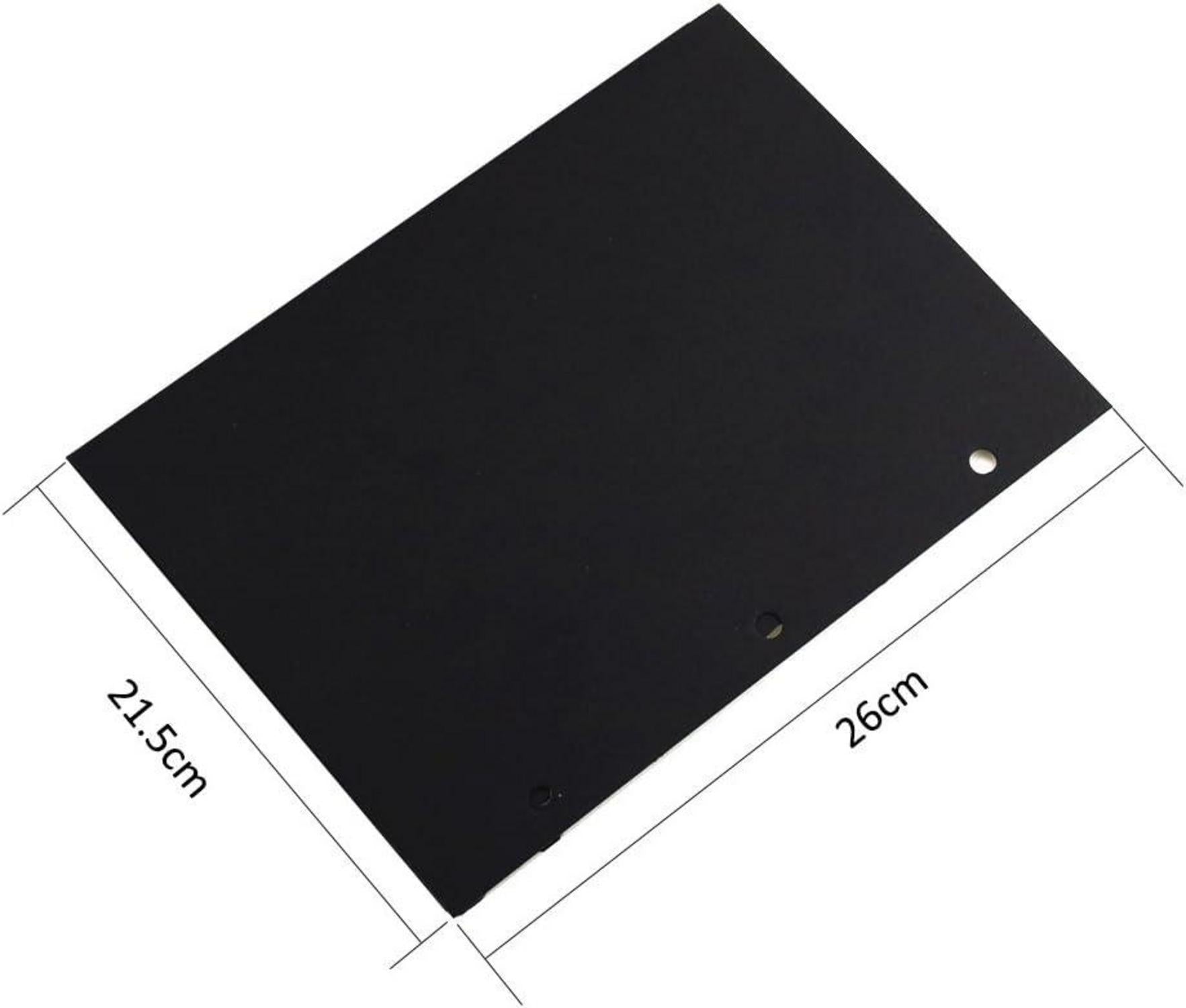 ThxMadam Fotoalbum Schwarze Papier 26x21.5CM Refill Seiten