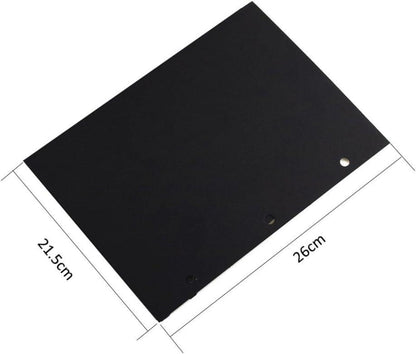 ThxMadam Fotoalbum Schwarze Papier 26x21.5CM Refill Seiten