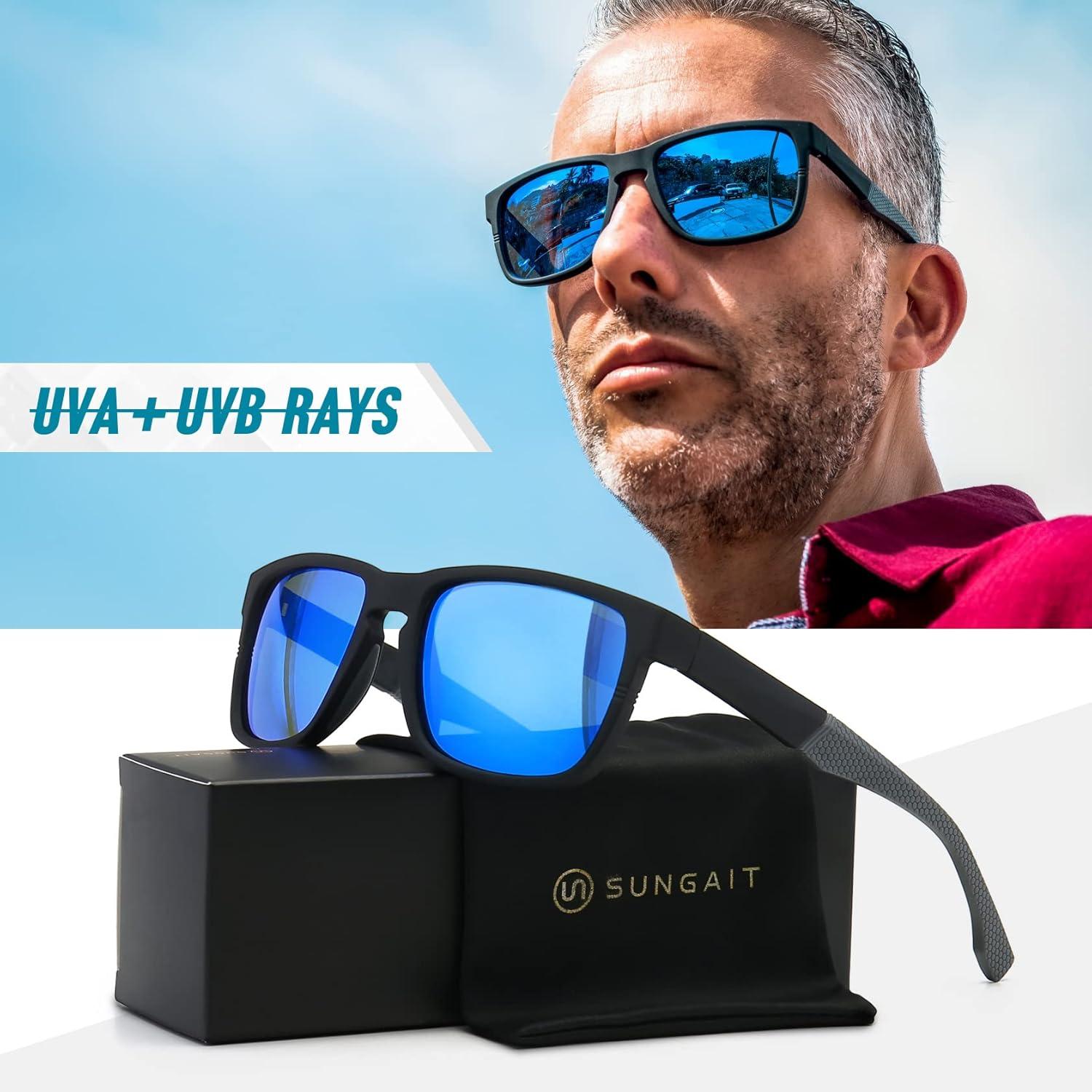 Polarisierte Unisex-Sonnenbrille mit