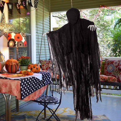 JOYIN 152,4 cm Halloween Sensenmann Schwarze Horrorrobe