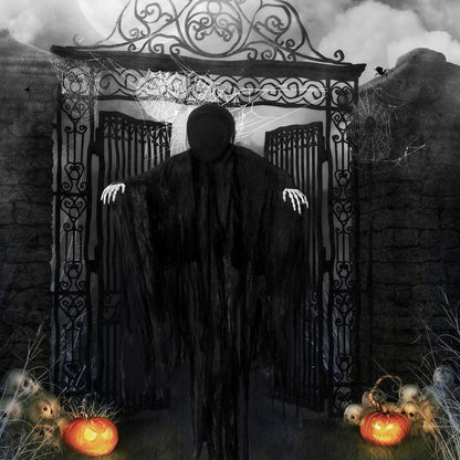 JOYIN 152,4 cm Halloween Sensenmann Schwarze Horrorrobe