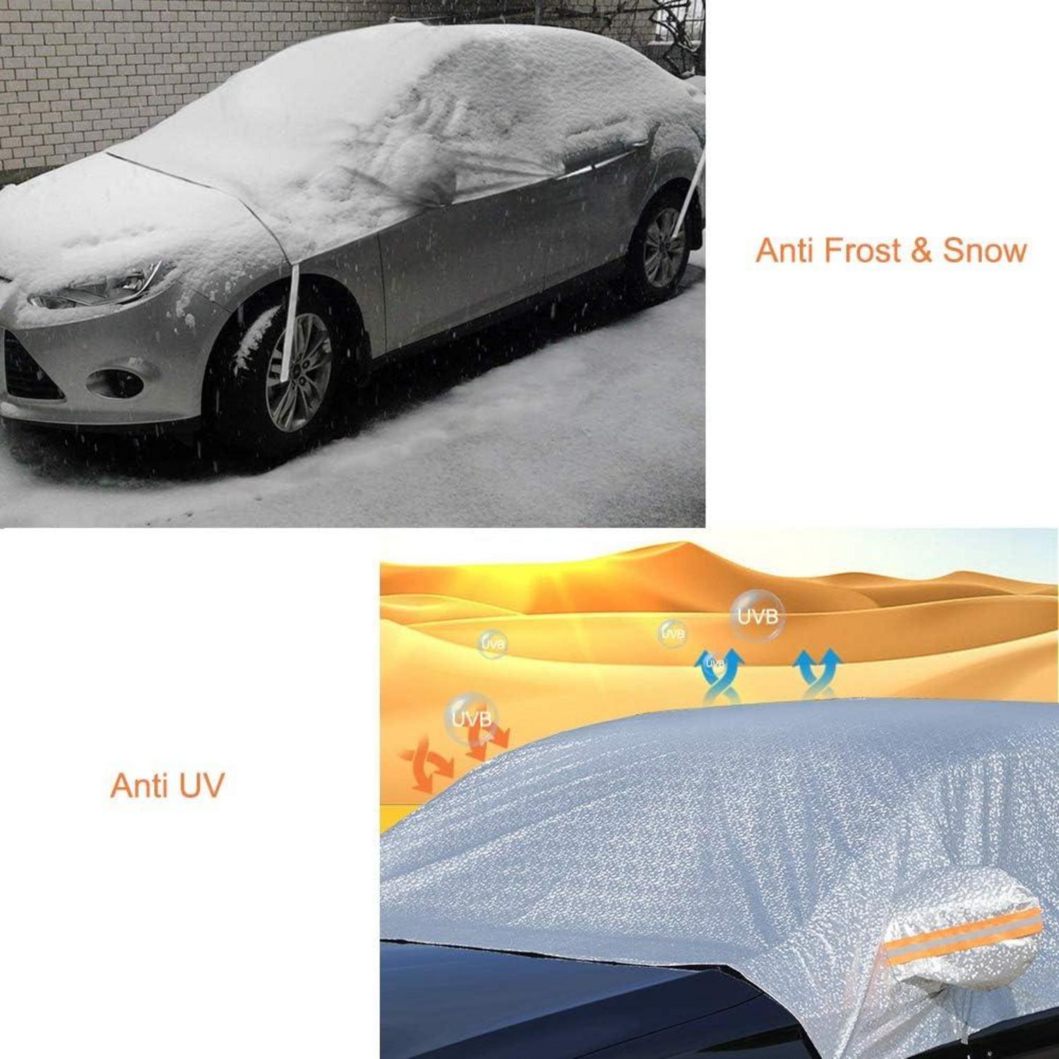 Autoabdeckung Wasserdicht Halbgarage Allwetter UV-Beständig