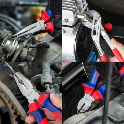 WORKPRO Zangen Set 4tlg. Kombizange Spitzzange