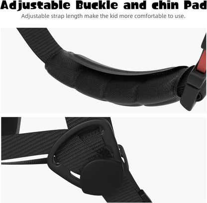XJD Kinder Jugend Fahrradhelm Multisport Klettern Roller Skateboard Mädchen Jungen M 55-57 cm Schwarz