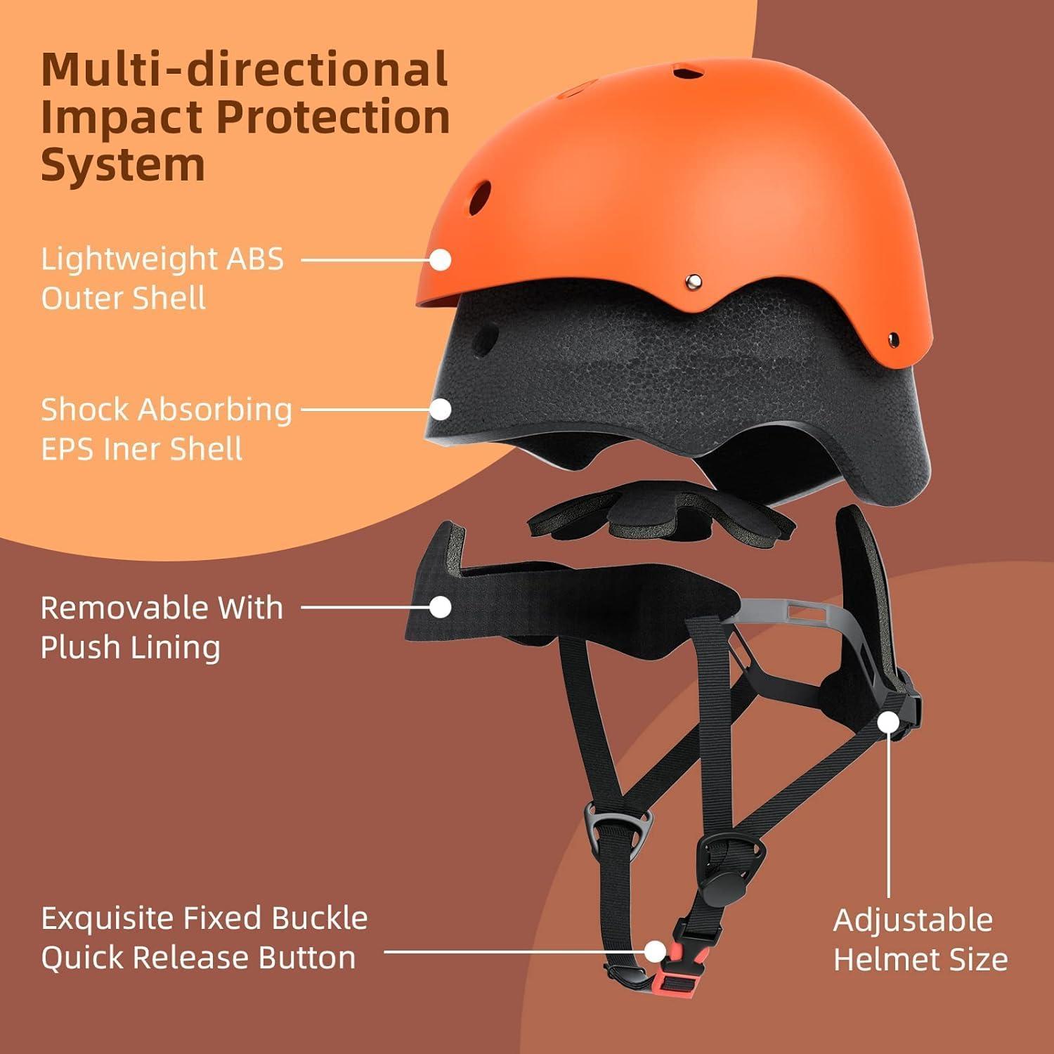 XJD Kinder Jugend Fahrradhelm Klassiker CE Multisport 3-13
