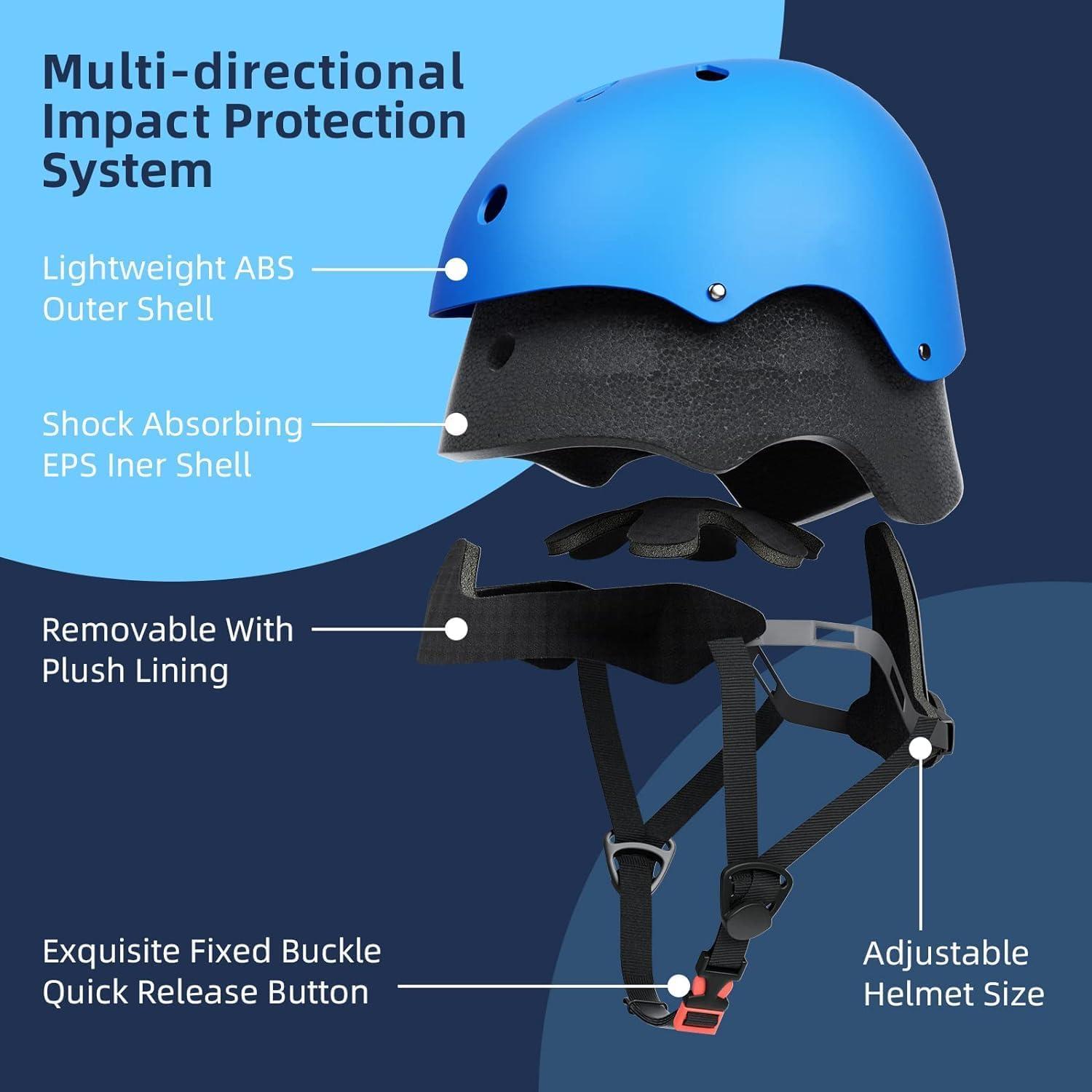 XJD Kinder Jugend Fahrradhelm Klassiker CE Multisport