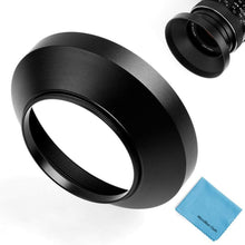 Weitwinkel Universal Gegenlichtblende 77mm Metall für Kamera