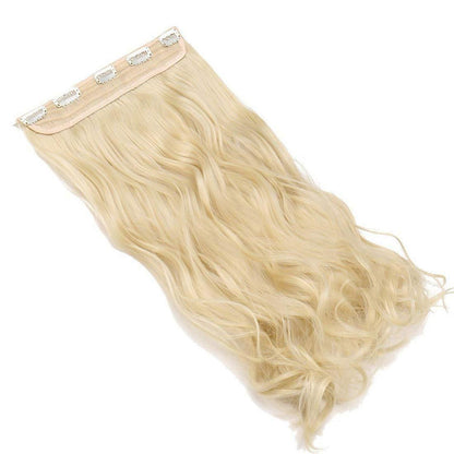 Gewellte Haarverlängerung Blond 73 cm – Clip-in Haarteil