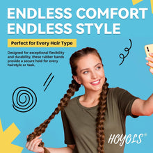 Hoyols Klares Elastisches Haarband 1500 Stück Mädchen