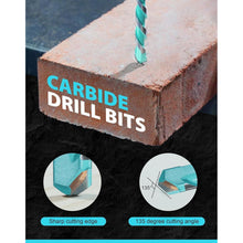 EZARC 5tlg Bohrer Set Hartmetall Sechskantbohrer