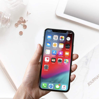 OMOTON Schutzfolie iPhone 11 Pro Max XS Max, 6.5 Zoll, 3 Stück anti-Kratzen ölabweisend blasenfrei