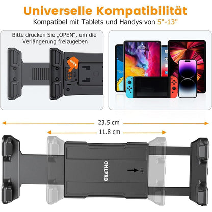 Tablet Autohalterung 360° Drehbar & Verstellbar
