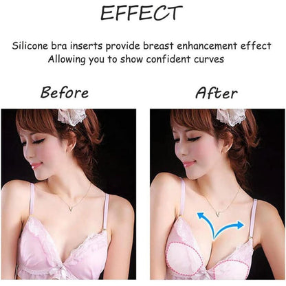 Silikon-Brusteinlagen Push-Up Damen BH Badeanzug Bikini