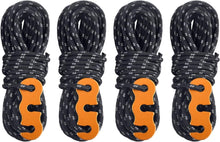 Reflektierende Abspannseile Paracordseil Seilspanner Zelt Camping 4m