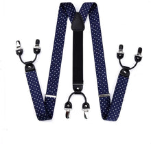 Enlision Hosenträger Herren Fliege Set 3.5Cm Y Form 6 Clips