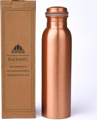 Kupfer-Wasserflasche 34 oz auslaufsicher Ayurveda-Gesundheitskrug