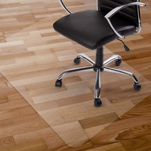 Transparente Stuhlmatte für harte Böden 75 x 120 cm Büro Zuhause
