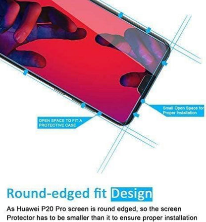 Panzer Schutzglas Huawei P20 Pro 2er Set 9H HD 0.33mm Ultra-klar