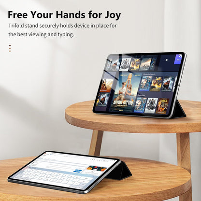 TiMOVO iPad Air 11 Zoll Hülle 2024 6./5./4. Generation Schwarz