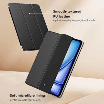 TiMOVO iPad Air 11 Zoll Hülle 2024 6./5./4. Generation Schwarz