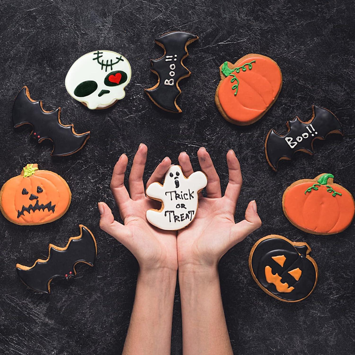 13 TLG Halloween Ausstechformen Set Edelstahl Keks Plätzchen Cutter