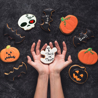 13 TLG Halloween Ausstechformen Set Edelstahl Keks Plätzchen Cutter