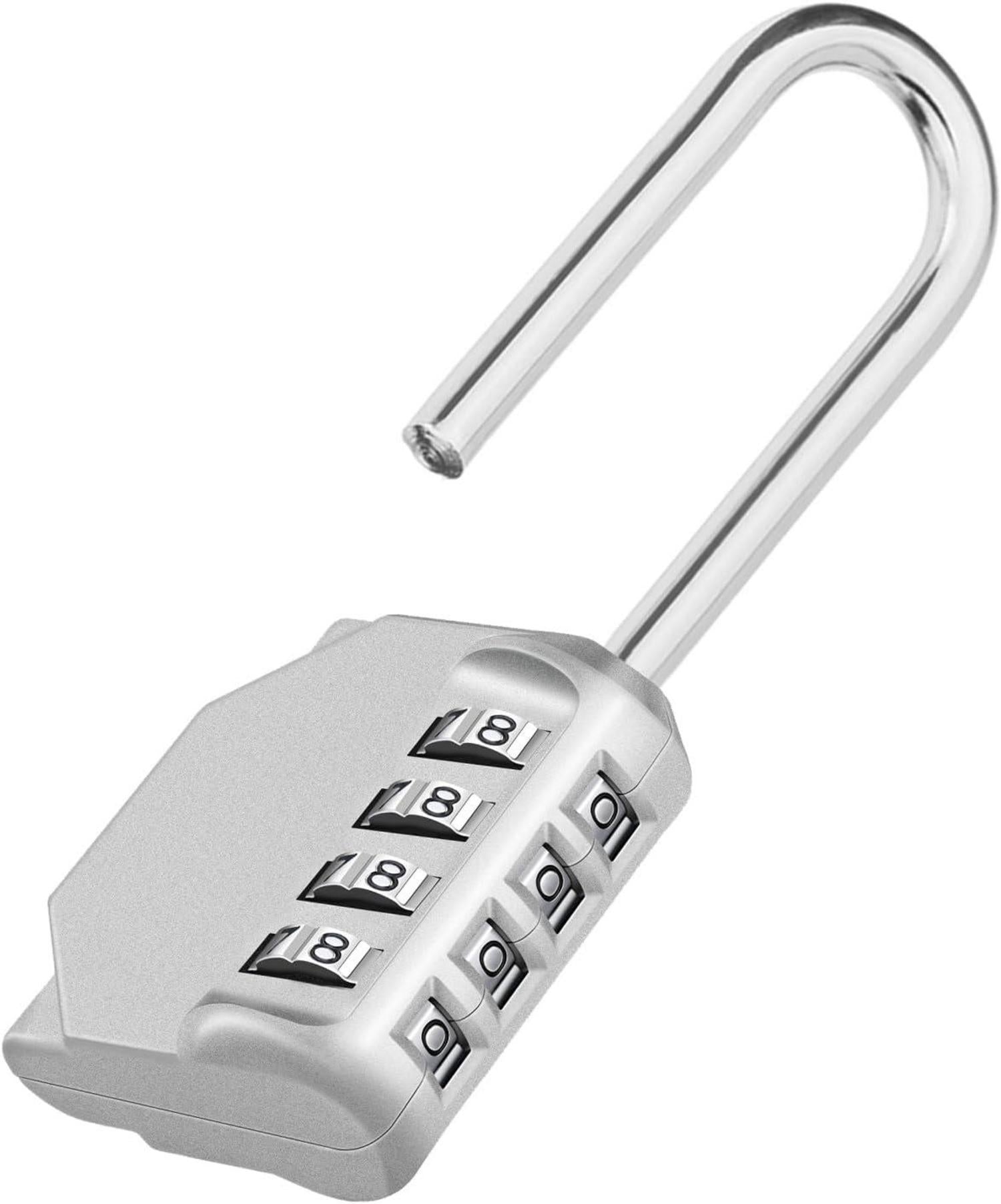 Zahlenschloss mit 4-stelliger Kombination für Fitnessstudio und Schule