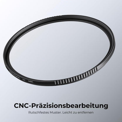 UV Filter 77mm Schott-Glas B270 28 Schichten MC Super Slim Schutz Kamera