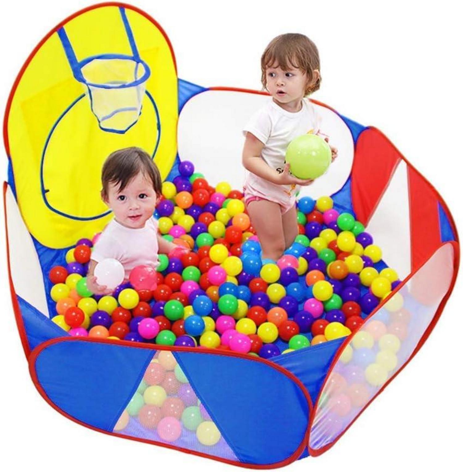 Bällebad für Kinder großes Pop-Up-Ballgäbe Spielhaus mit