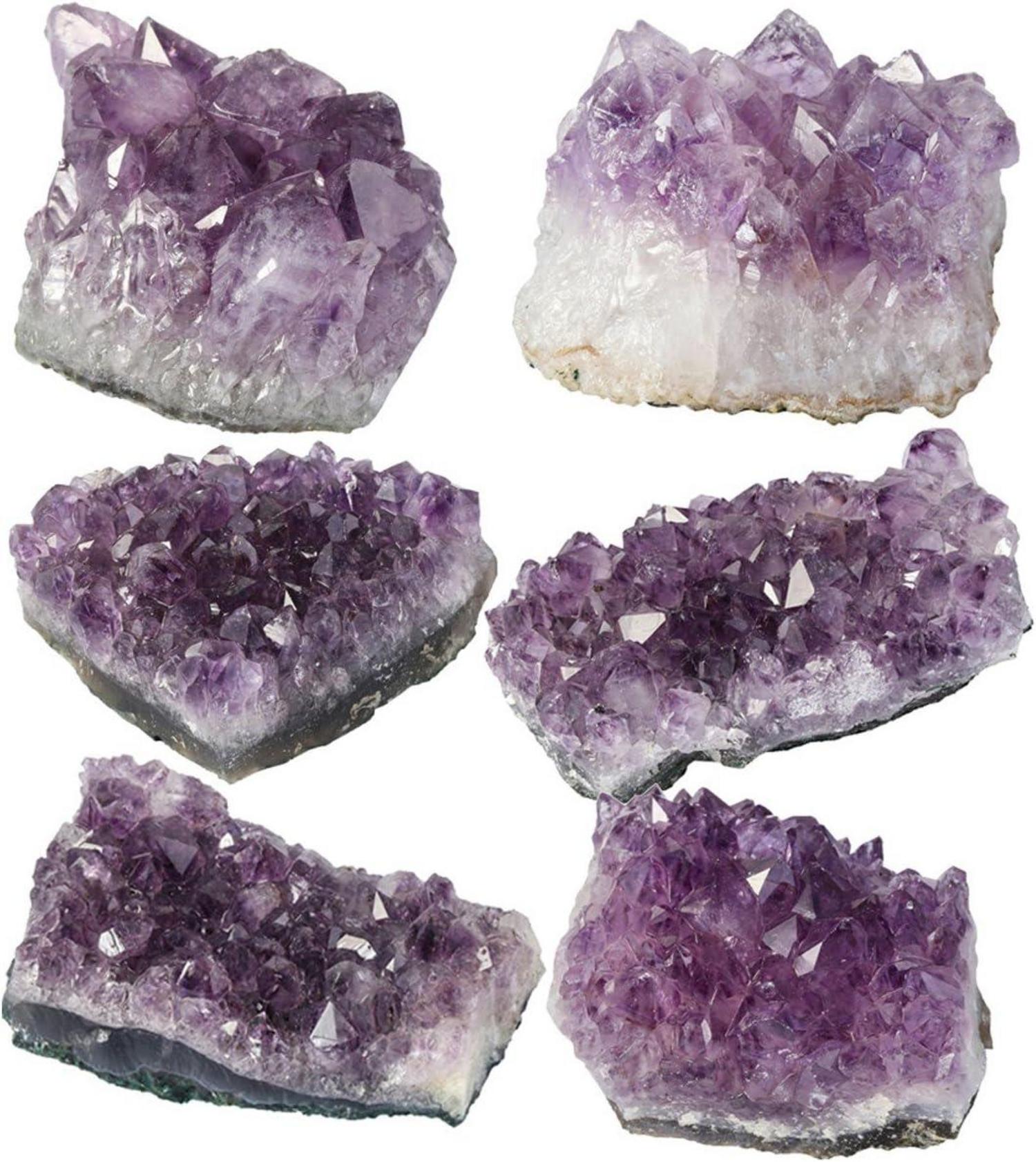 Amethyst Kristall Druse Edelstein Deko Steine 100-150g