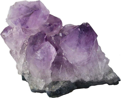 Natürlicher Amethyst Drusensegment Edelstein Kristall Druse 150-200g
