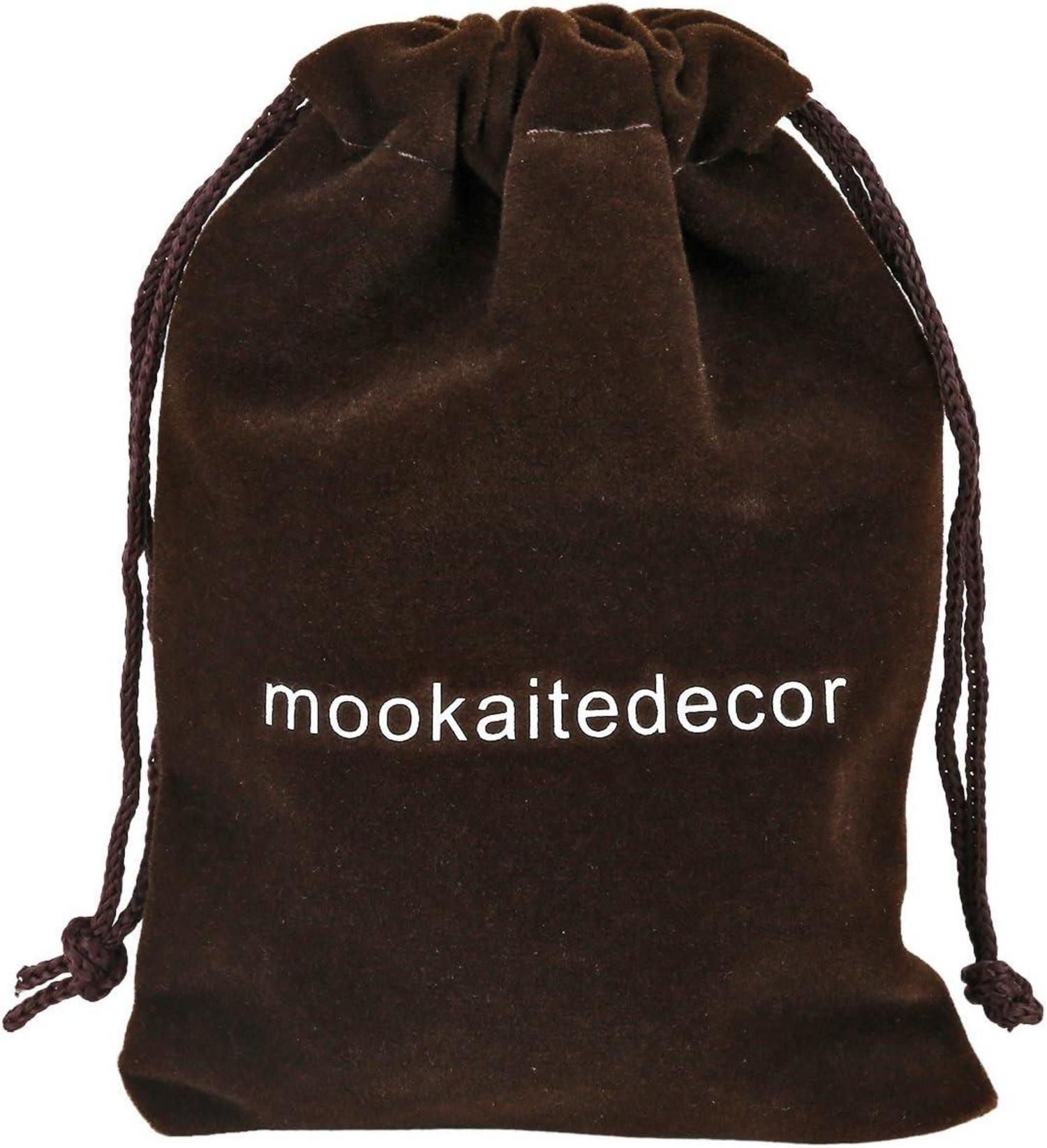 mookaitedecor Natürlicher Amethyst Drusensegment Kristall Deko 150-200g
