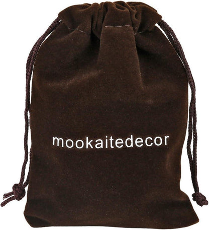 mookaitedecor Natürlicher Amethyst Drusensegment Kristall Deko 150-200g