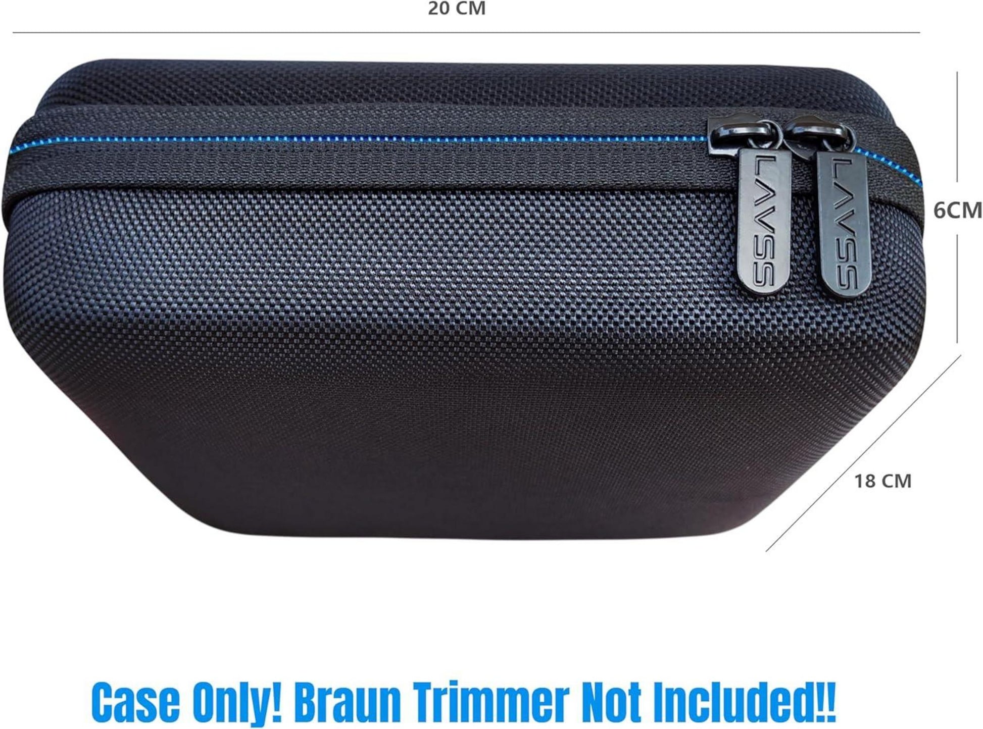 Hülle für Braun MGK3080 MGK3040 Trimmer-Set - Stoßfestes EVA Etui