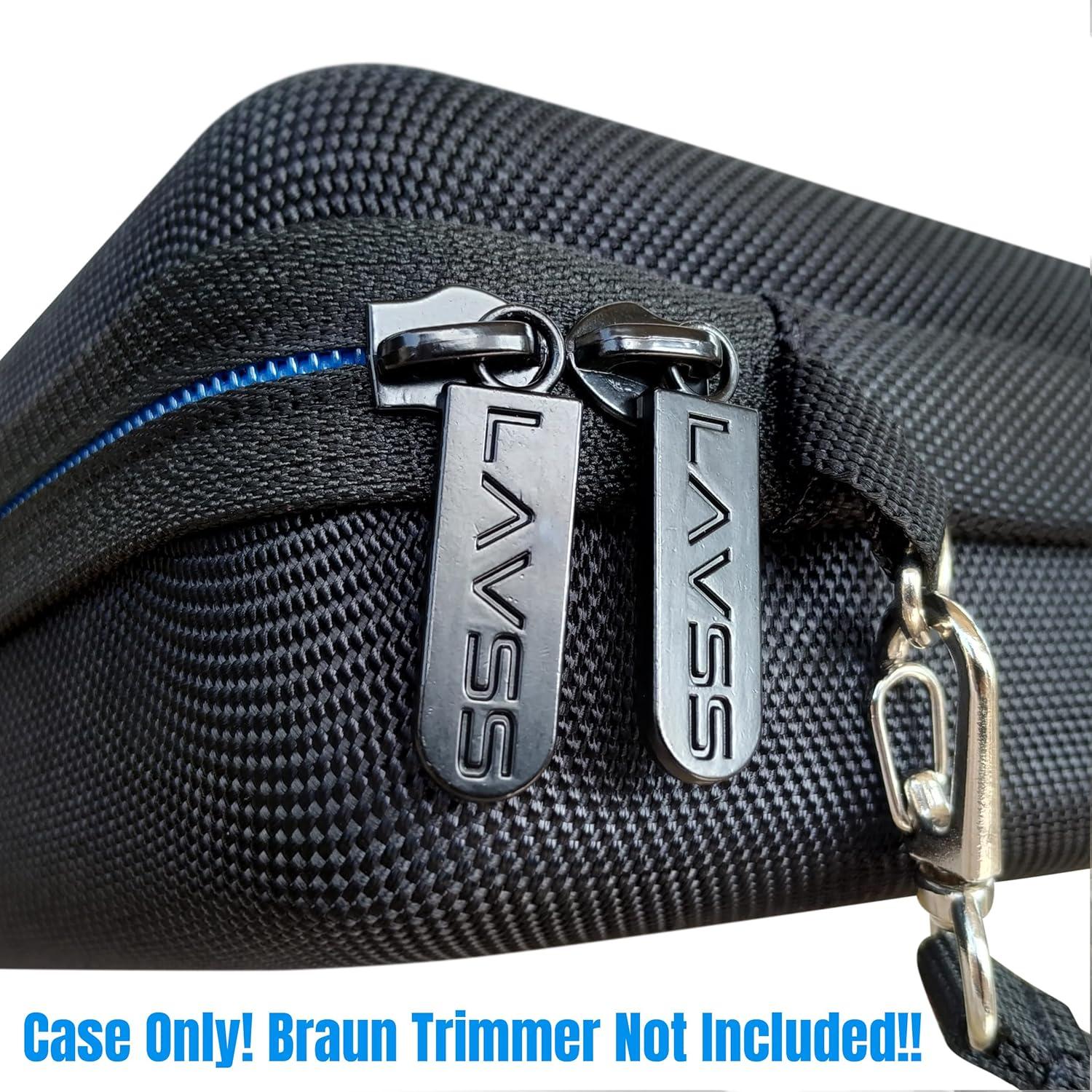 Hart Reißverschluss Braun Multigrooming-Set Tasche Schutz