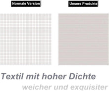 Bettwäsche Baumwolle 135x200 Grau Gestreift Reißverschluss