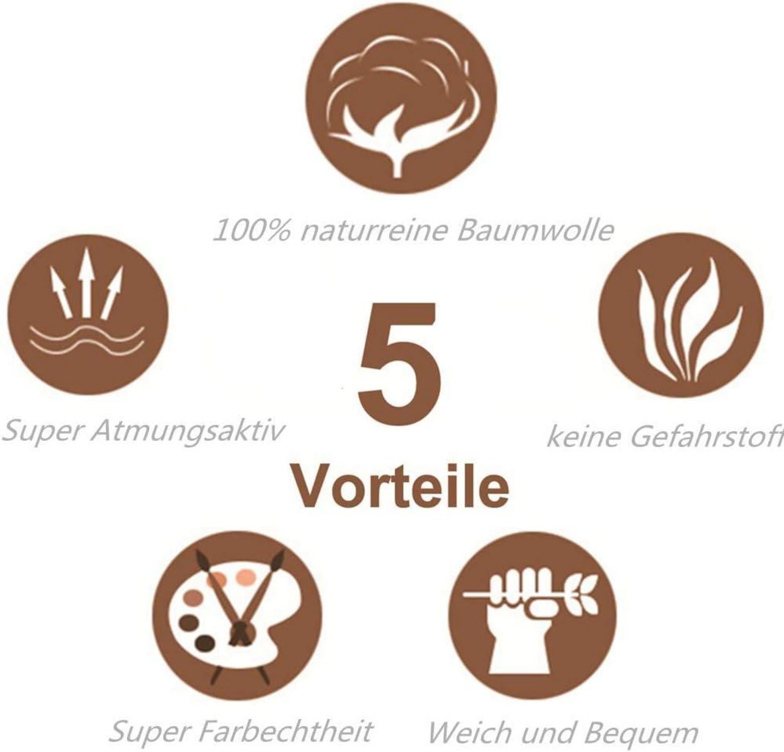 Bettwäsche Baumwolle Grau Gestreift Reißverschluss 135x200cm 2-teilig