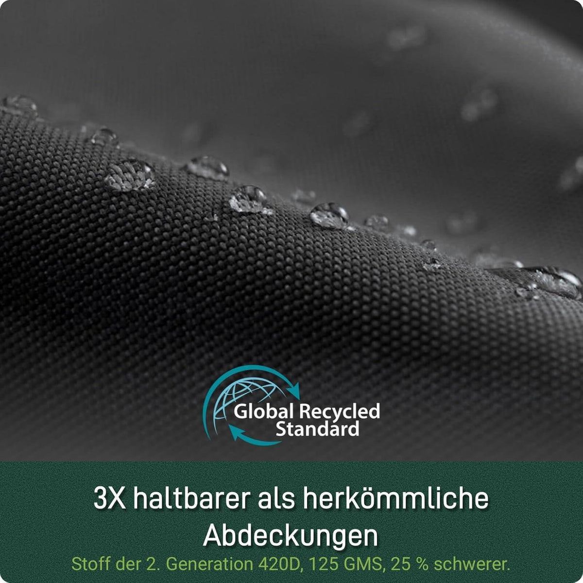 Wäschespinne Schutzhülle wasserdicht UV-beständig 170x16cm