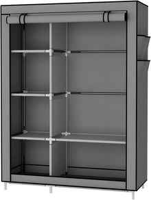 UDEAR Kleiderschrank Faltschrank Wäscheschrank 105x45x170 cm