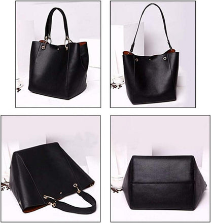 Pahajim Henkeltasche Damen Kunstleder Groß Tote