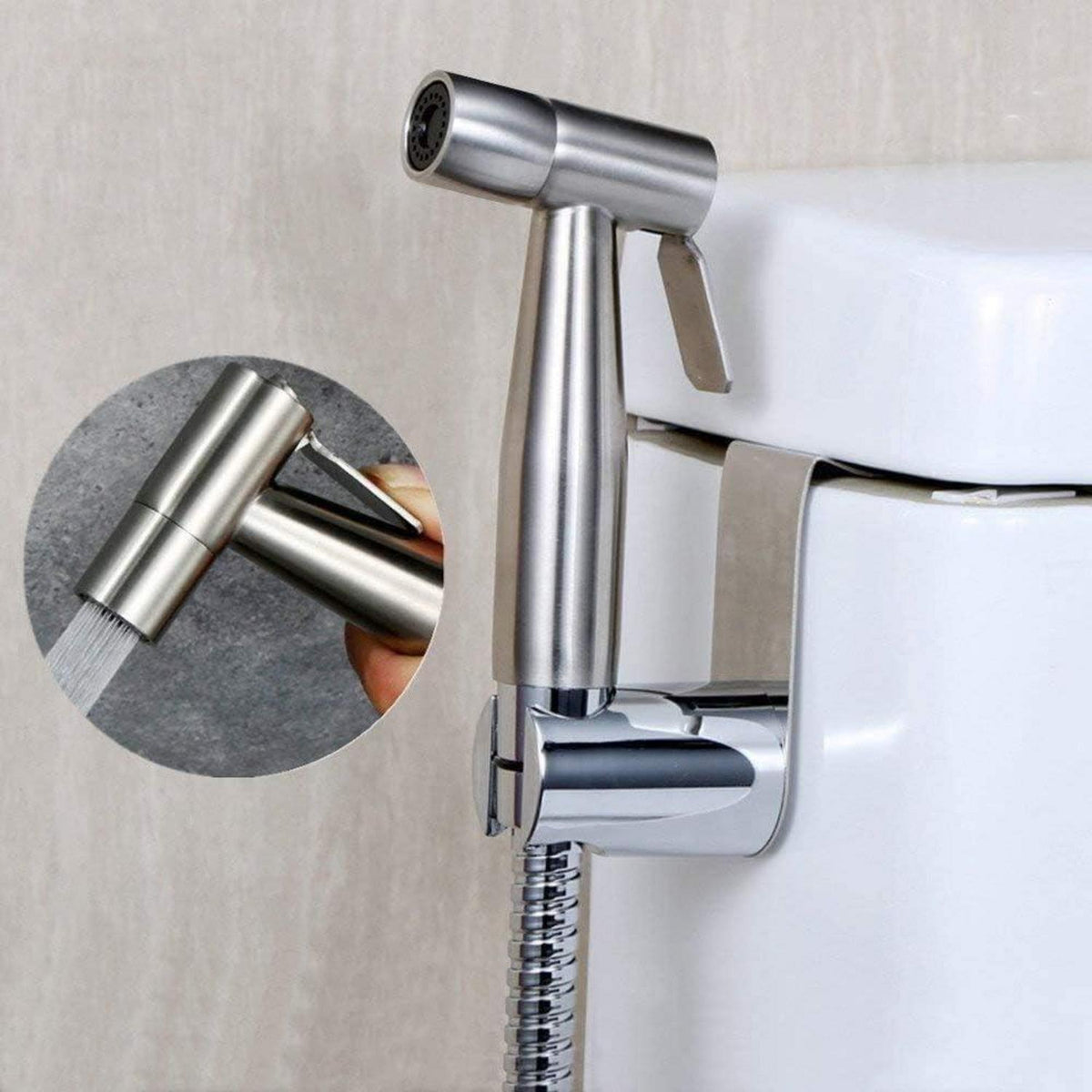 Handbrause Bidet Edelstahl – Wassersparend & Vielseitig