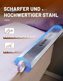 EZARC 6-teiliges Stechbeitel Set für Holzarbeiten in