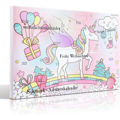 MJARTORIA Schmuck Adventskalender 2024 Damen Mädchen 24